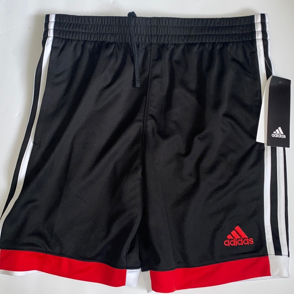 Adidas Black red shorts